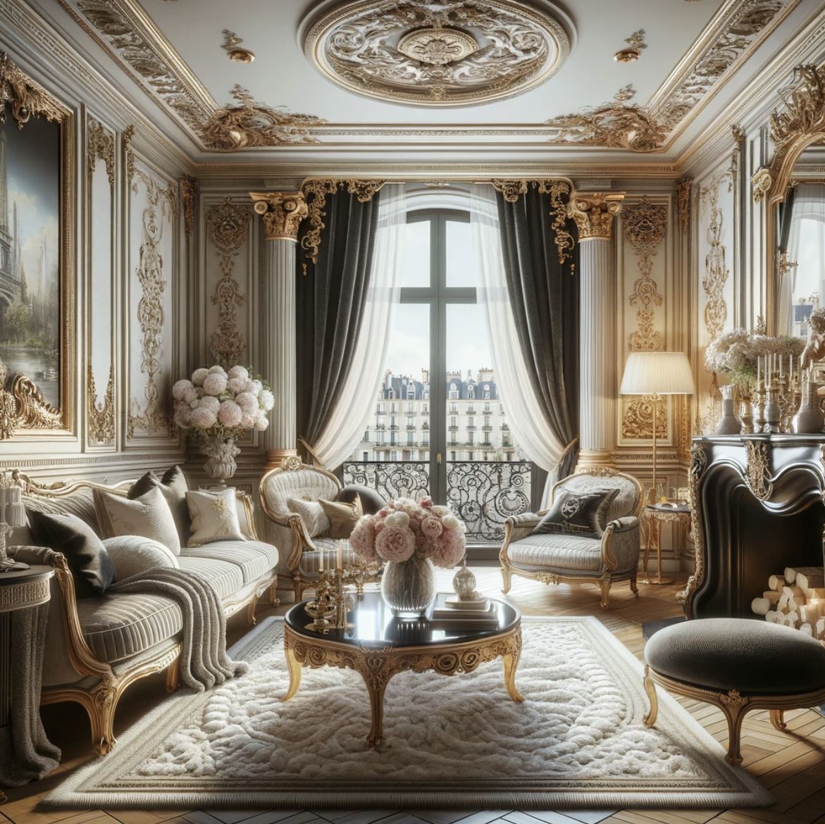 Parisian Chic: Elements of Elegant Interiors - ZYYAH