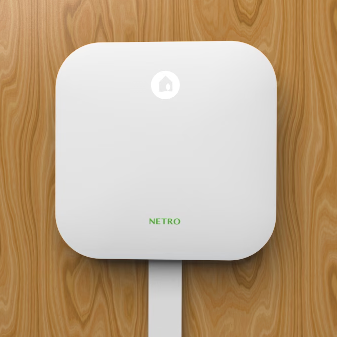 Picture of a Rachio 3 Smart Sprinkler Controller mounted on an outdoor wall