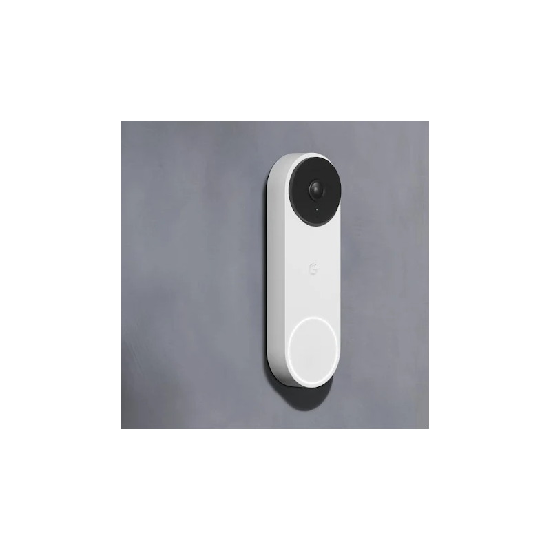 Picture of Google Nest Doorbell mounted on wall